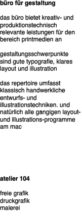 büro für gestaltung